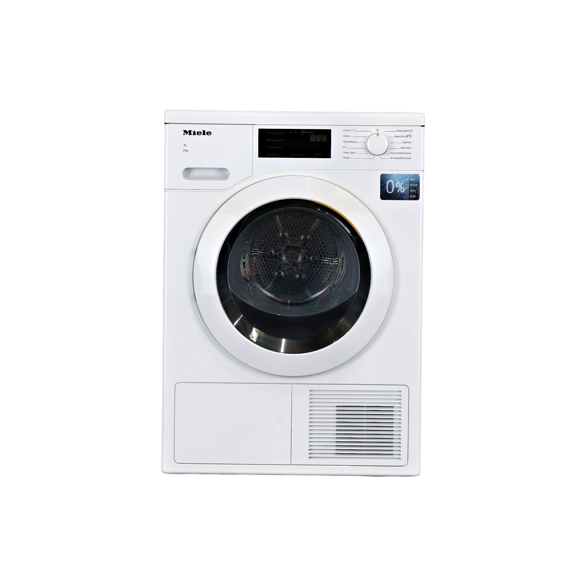 Seche-Linge Pompe À Chaleur 8 kg Reconditionné MIELE TCD 260 WP : vue de face