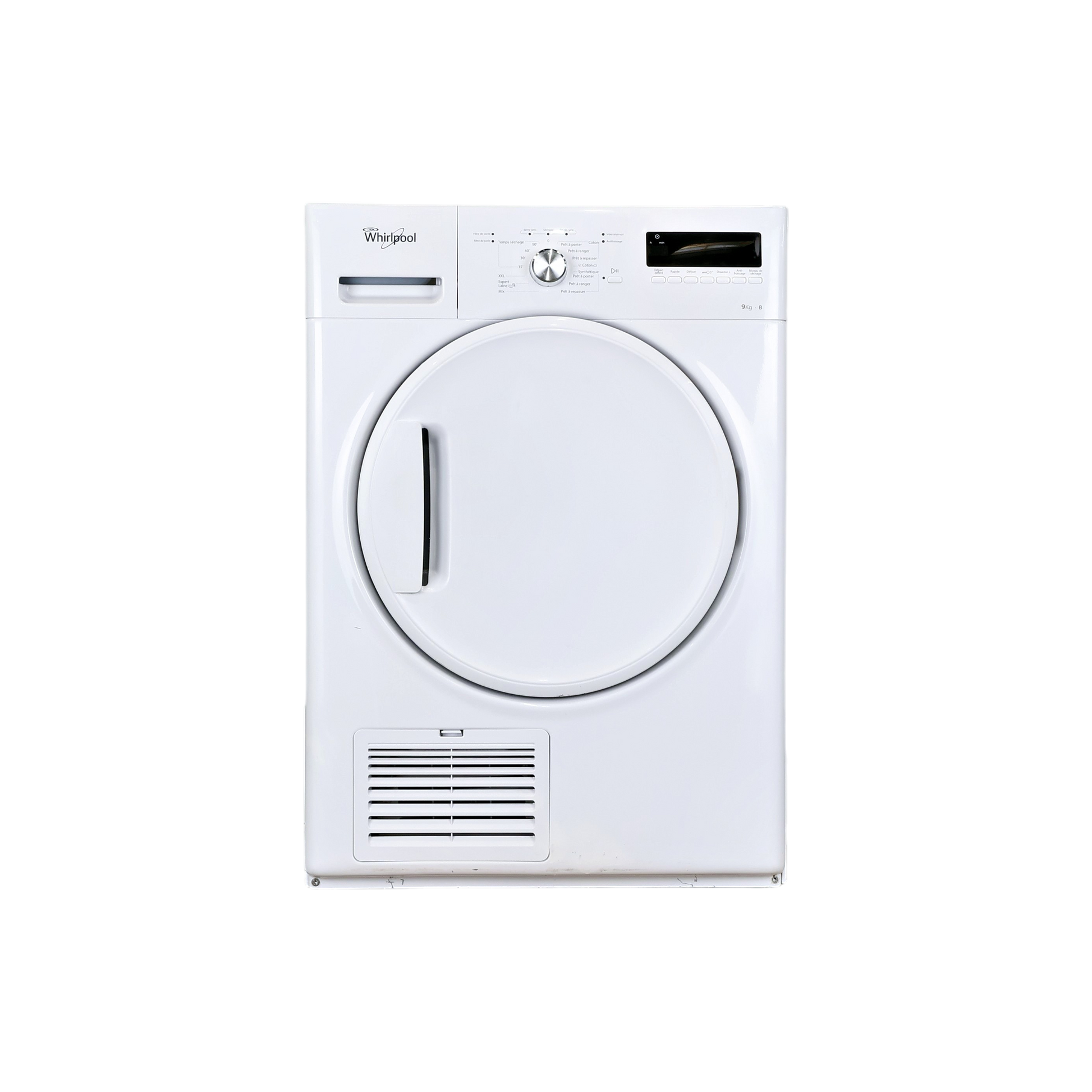 Seche-Linge Condensation 9 kg Reconditionné WHIRLPOOL DDLX 90110 : vue de face