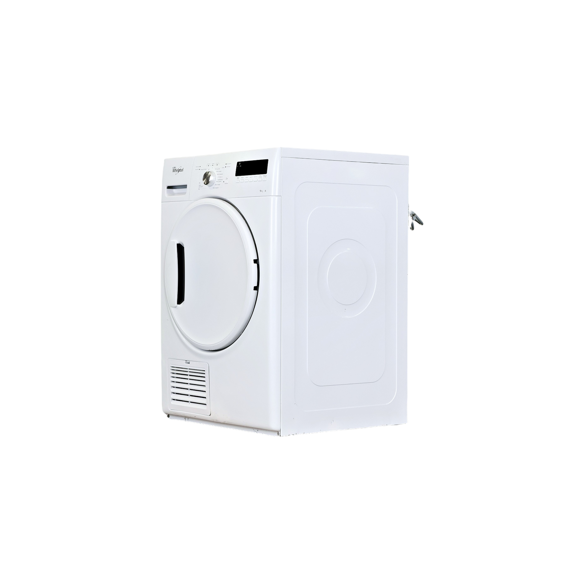Seche-Linge Condensation 9 kg Reconditionné WHIRLPOOL DDLX 90110 : vue du côté gauche