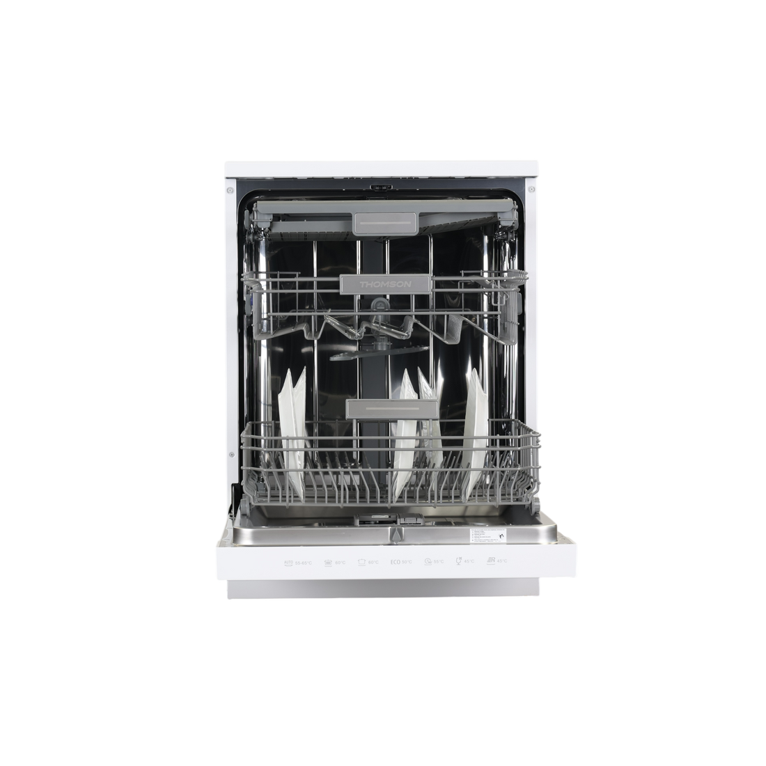 Lave-Vaisselle Pose Libre 14 Cvts Reconditionné THOMSON TDW1444BWH : vue de l'intérieur