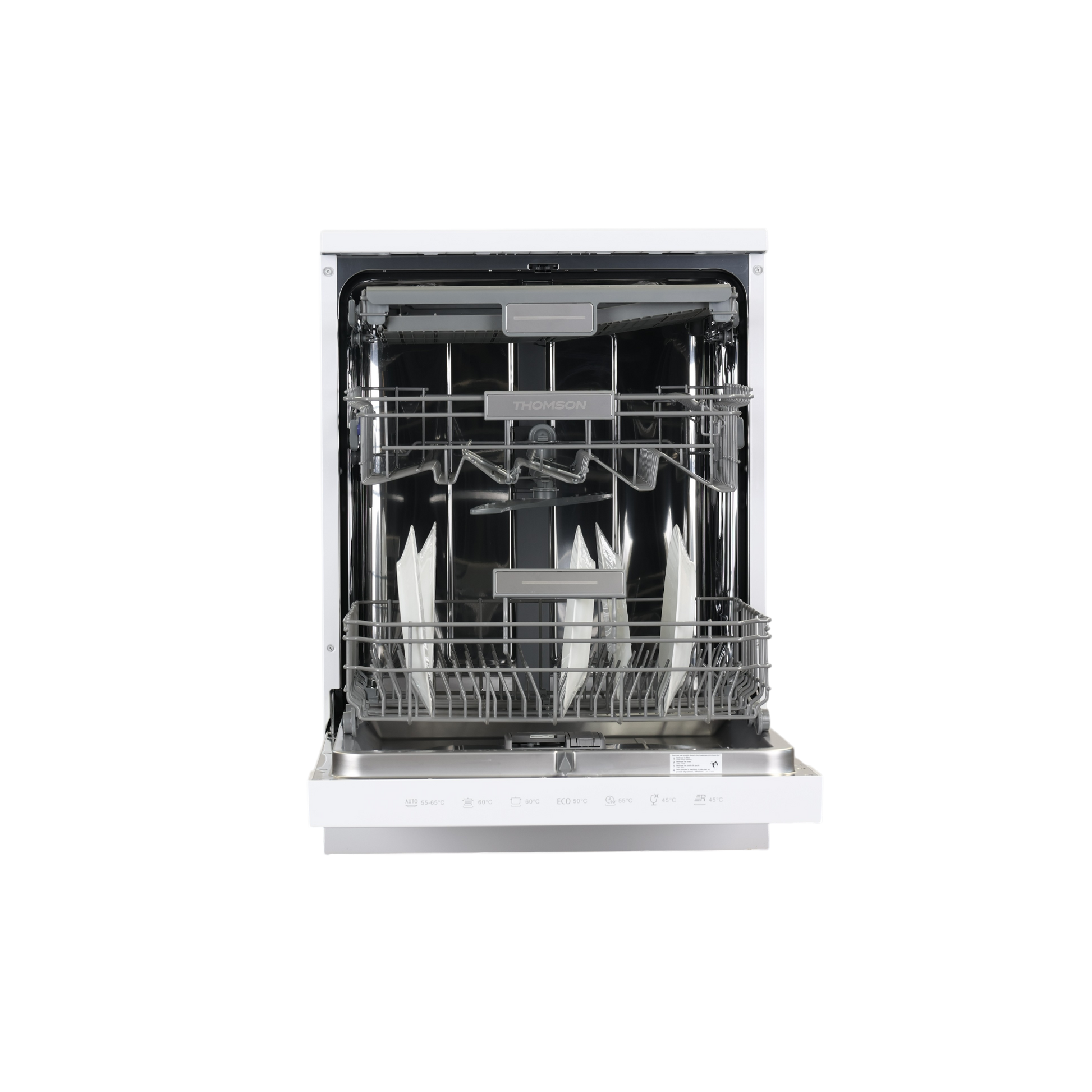 Lave-Vaisselle Pose Libre 14 Cvts Reconditionné THOMSON TDW1444BWH : vue de l'intérieur