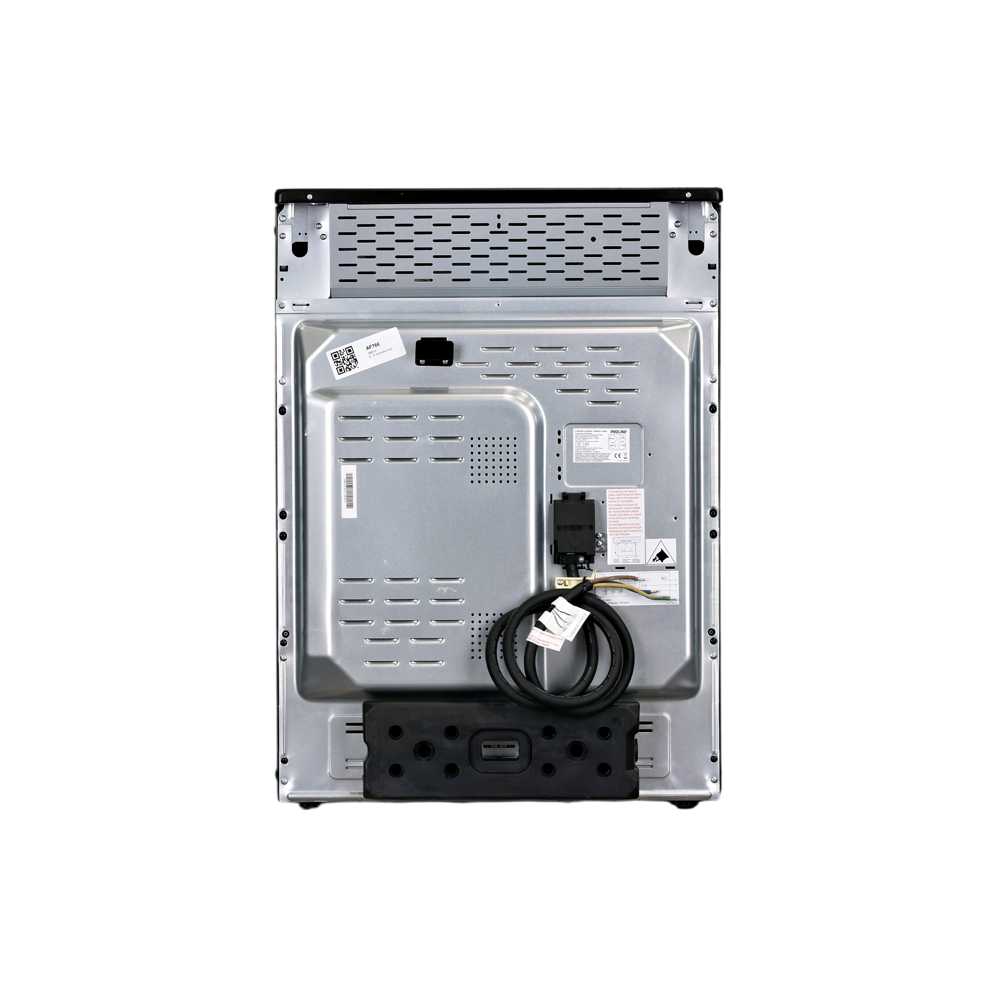 Cuisinière À Induction  Reconditionné PROLINE P602IMCIBK : détails