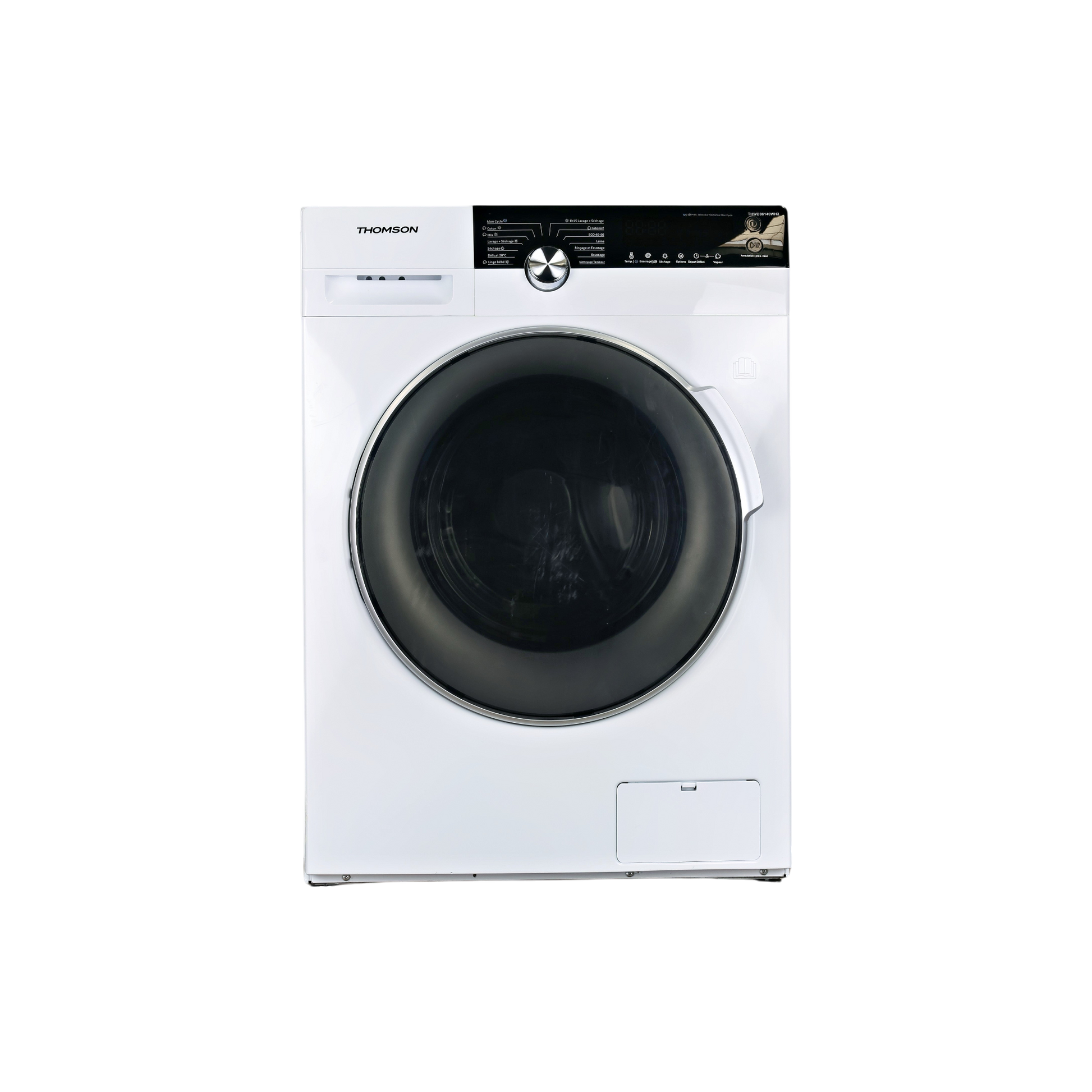 Lave-Linge Sechant 8 kg Reconditionné THOMSON THWD86140WH3 : vue de face