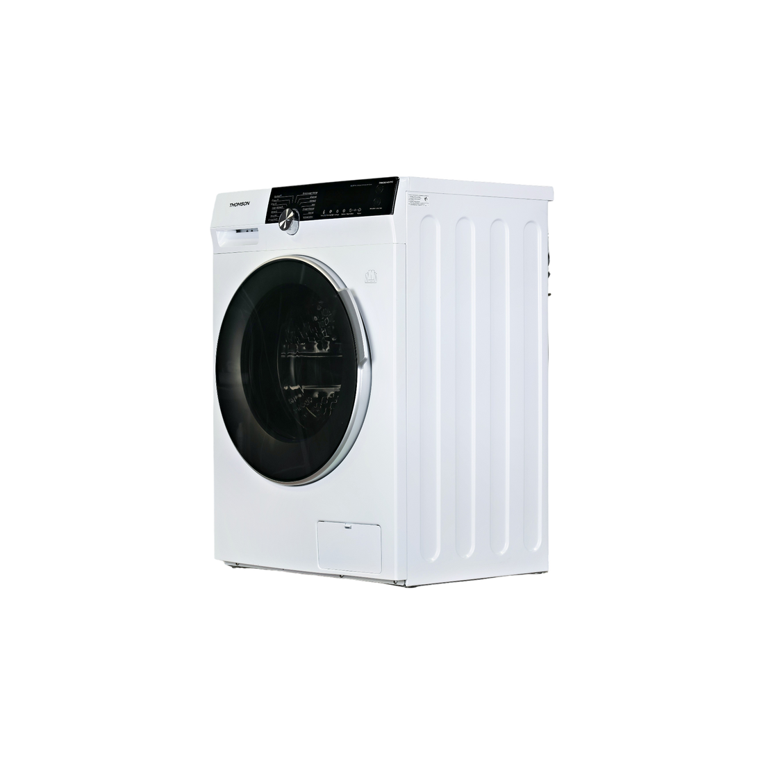 Lave-Linge Sechant 8 kg Reconditionné THOMSON THWD86140WH3 : vue du côté gauche