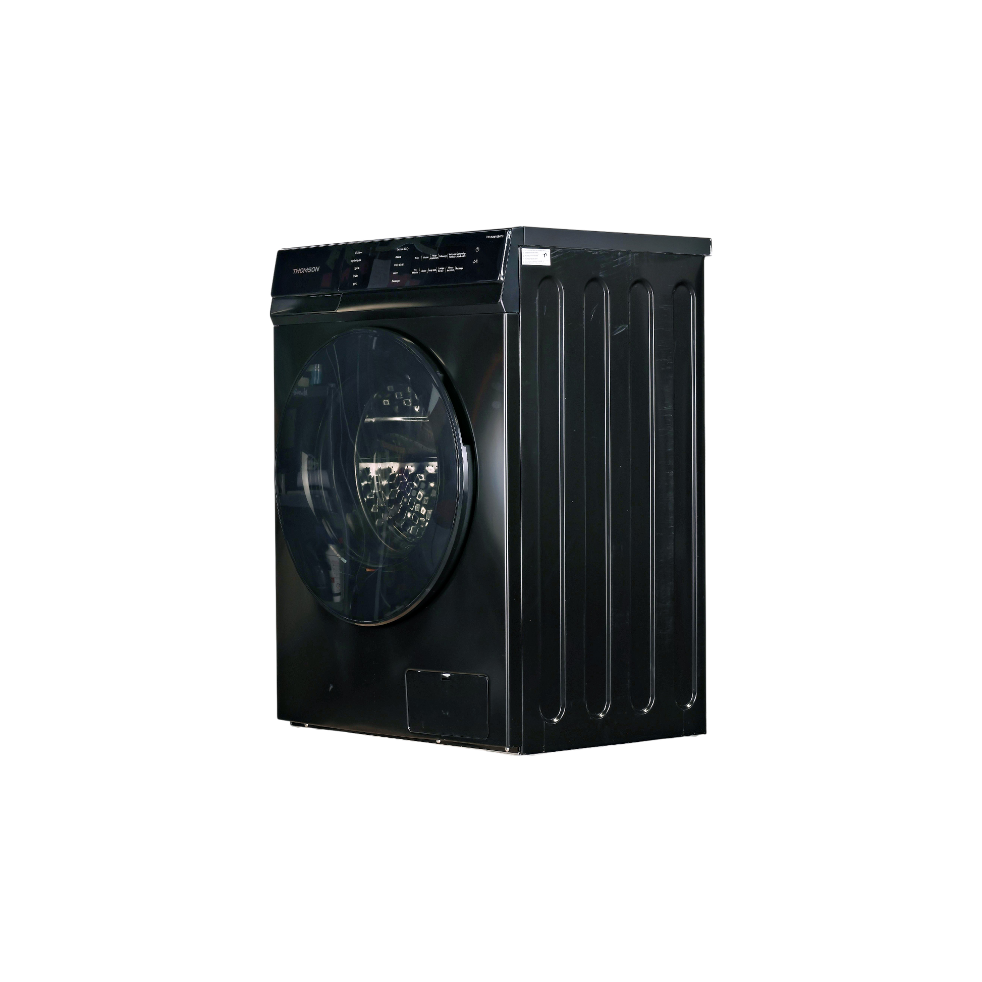 Lave-Linge Hublot 8 kg Reconditionné THOMSON TW148AM10BKCS : vue du côté gauche