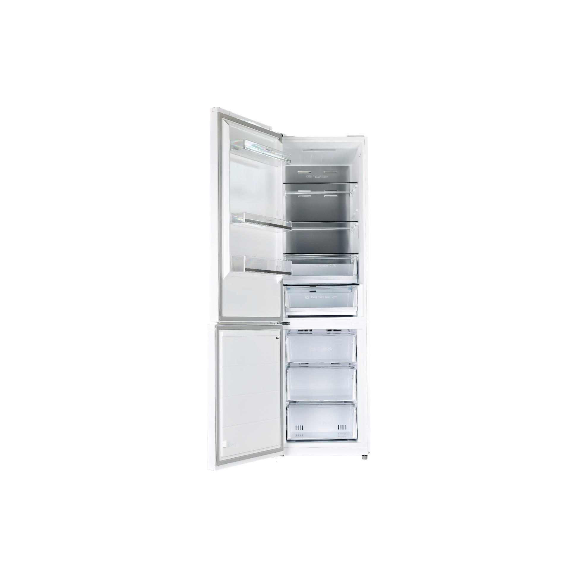 Réfrigérateur Avec Congélateur 378 L Reconditionné THOMSON CTH378NFAWH : vue de l'intérieur