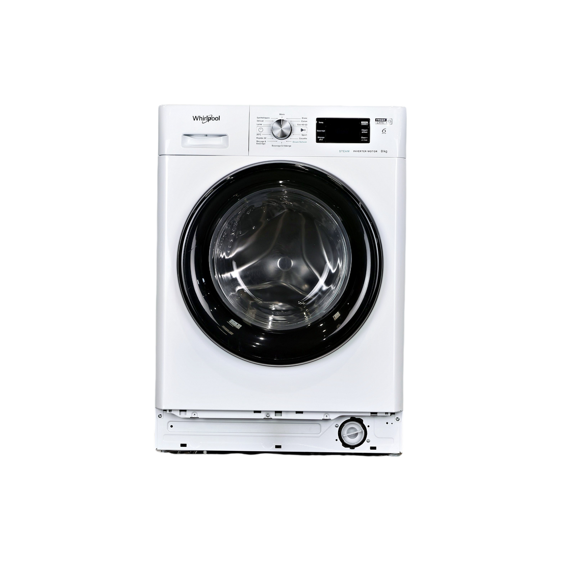Lave-Linge Hublot 8 kg Reconditionné WHIRLPOOL FFB8638BVFR : vue de face