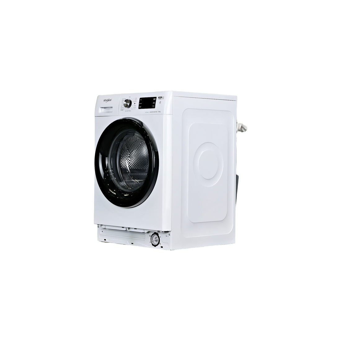 Lave-Linge Hublot 8 kg Reconditionné WHIRLPOOL FFB8638BVFR : vue du côté gauche