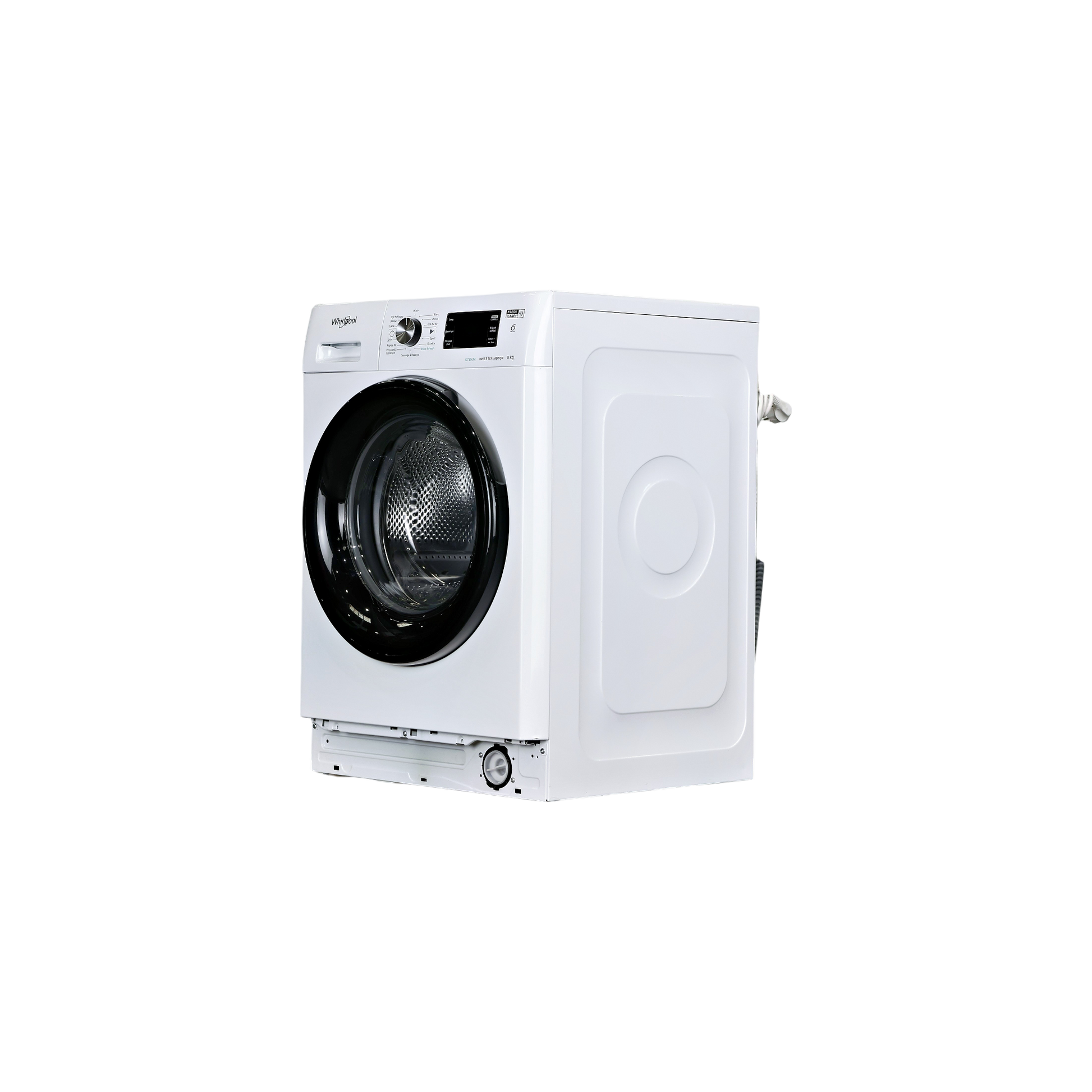Lave-Linge Hublot 8 kg Reconditionné WHIRLPOOL FFB8638BVFR : vue du côté gauche