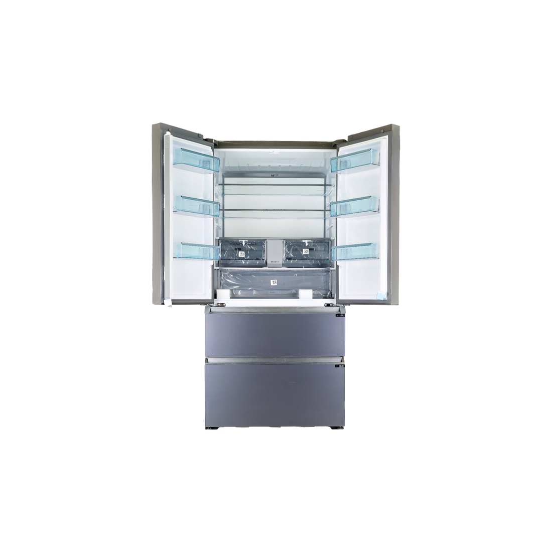 Réfrigérateur Multi-Portes 703 L Reconditionné HAIER HFR79F19EFGK : vue de l'intérieur