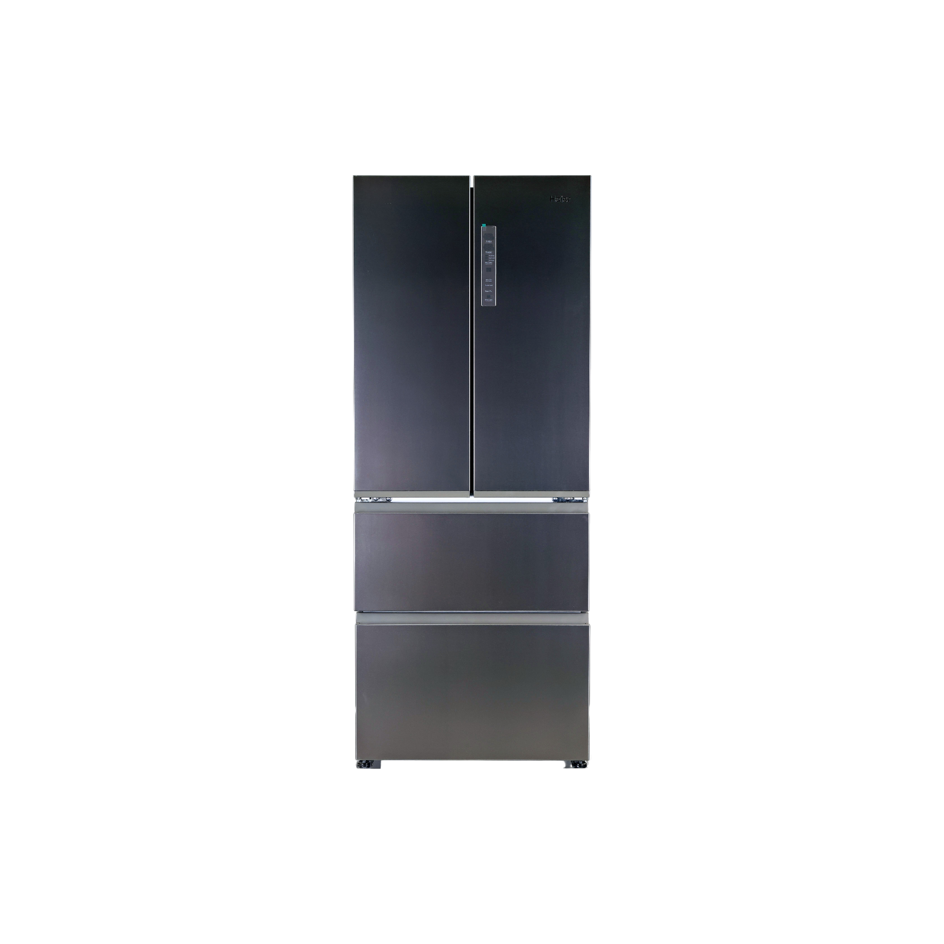 Réfrigérateur Américain 402 L Reconditionné HAIER HFR3718ENMM : vue de face
