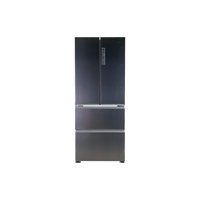 Réfrigérateur Américain 402 L Reconditionné HAIER HFR3718ENMM : vue de face