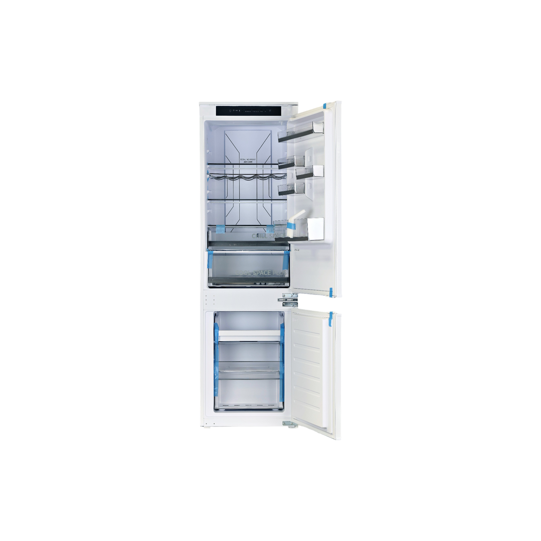 Réfrigérateur Encastrable 248 L Reconditionné ROSIERES RBT5518EW : vue de l'intérieur