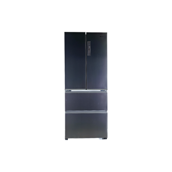 Réfrigérateur Américain 402 L Reconditionné HAIER HFR3718ENMM : vue de face
