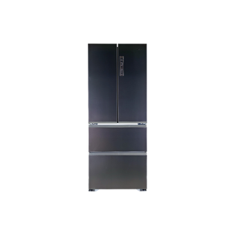 Réfrigérateur Américain 402 L Reconditionné HAIER HFR3718ENMM : vue de face