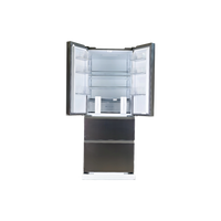 Réfrigérateur Américain 402 L Reconditionné HAIER HFR3718ENMM : vue de l'intérieur