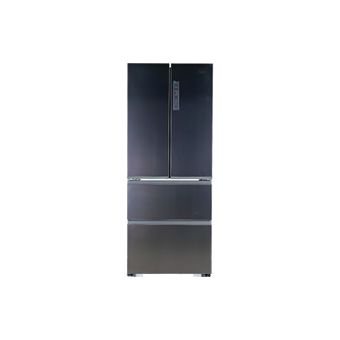 Réfrigérateur Américain 402 L Reconditionné HAIER HFR3718ENMM : vue de face