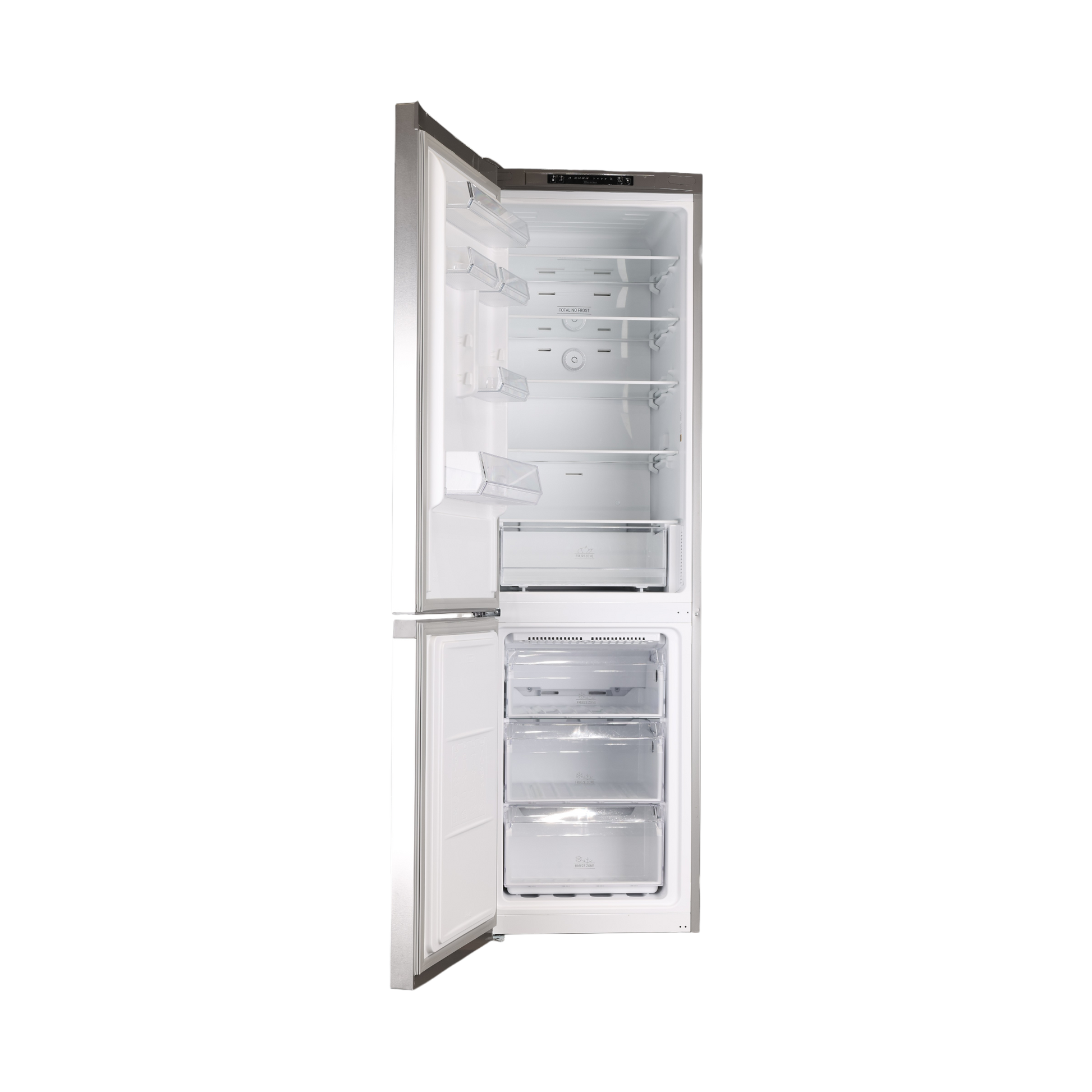 Réfrigérateur Avec Congélateur 367 L Reconditionné HOTPOINT HAFC9 TA23SX O3 : vue de l'intérieur