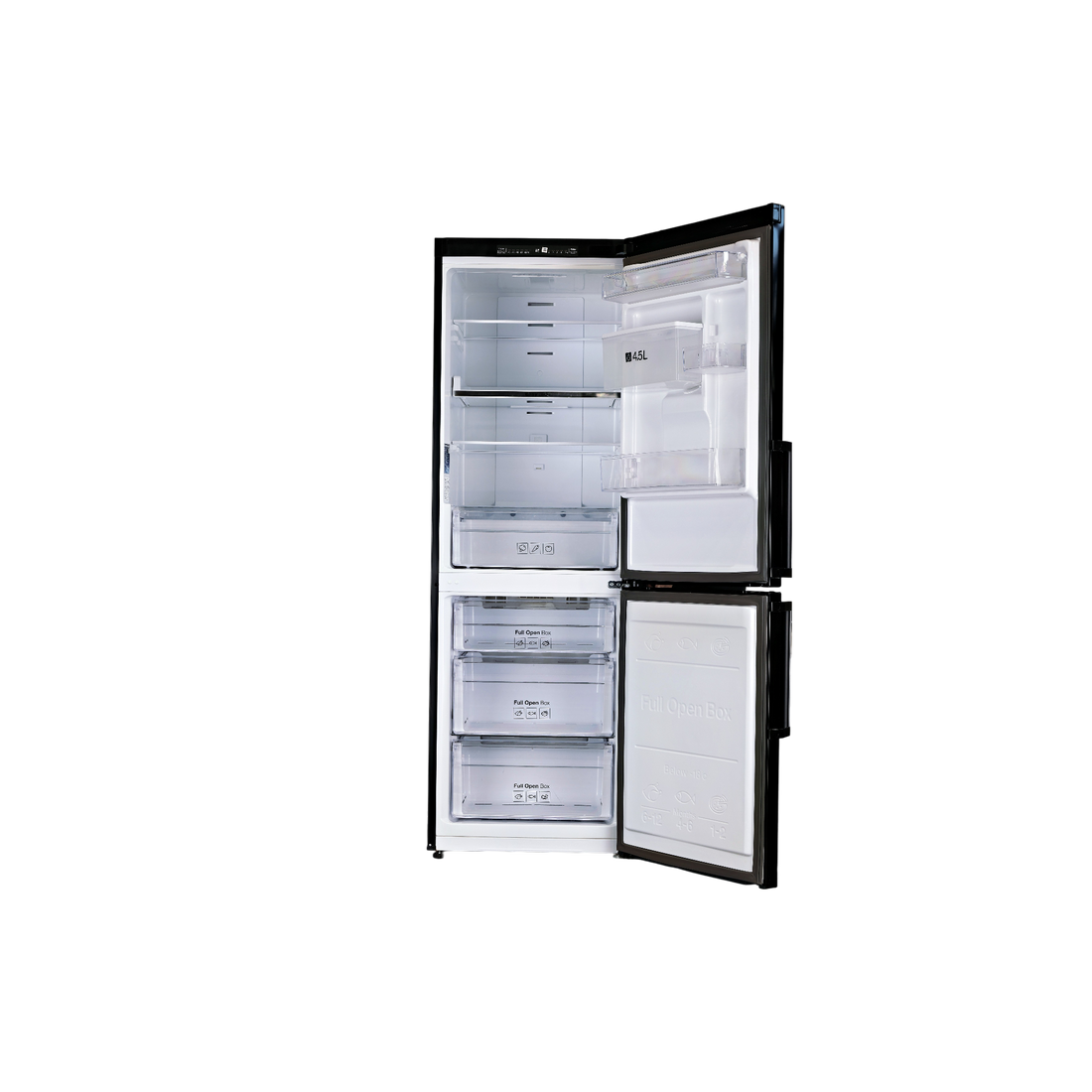 Réfrigérateur Avec Congélateur 288 L Reconditionné SAMSUNG RB29FWJNDBC : vue de l'intérieur