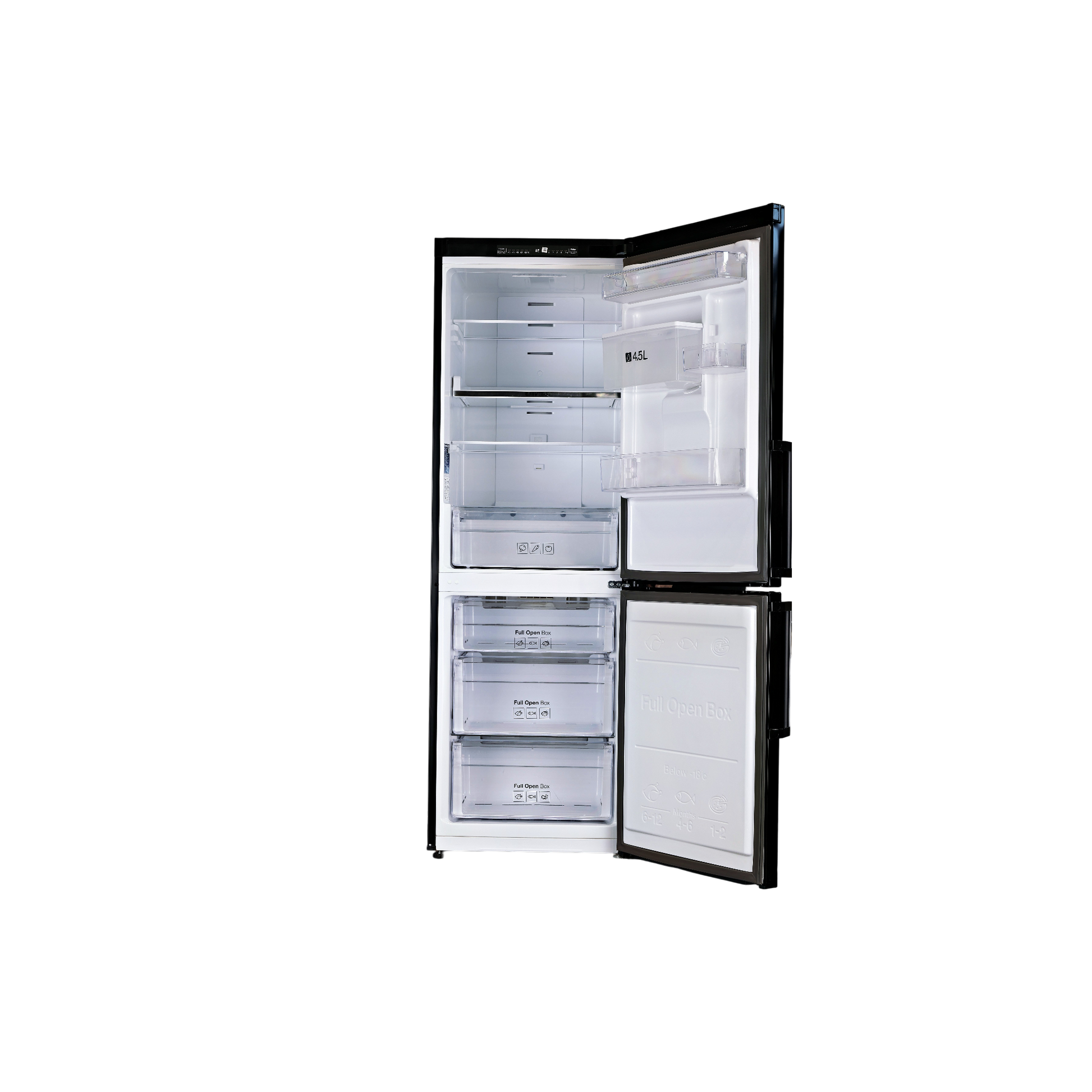 Réfrigérateur Avec Congélateur 288 L Reconditionné SAMSUNG RB29FWJNDBC : vue de l'intérieur