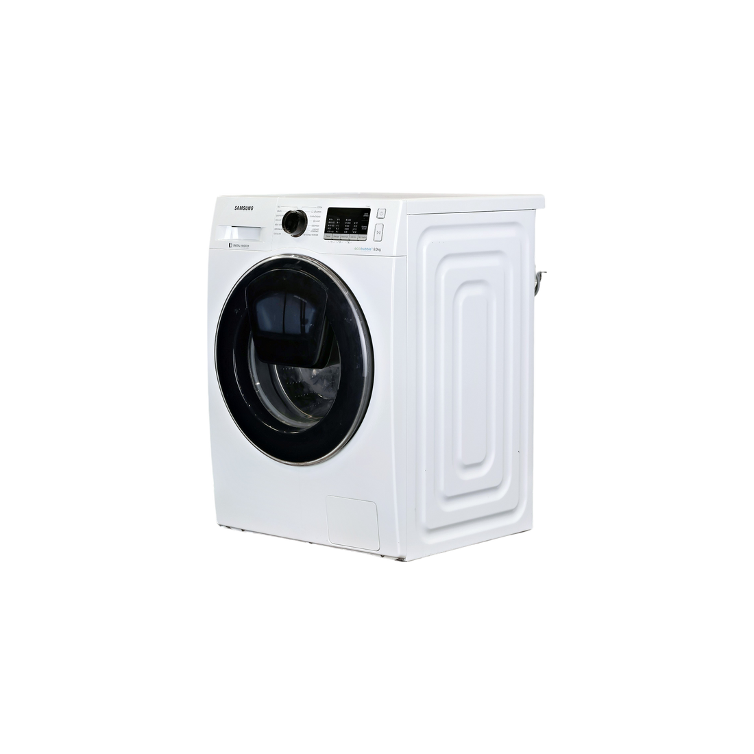 Lave-Linge Hublot 8 kg Reconditionné SAMSUNG WW8BK5210UW : vue du côté gauche