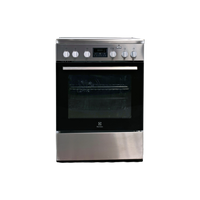 Cuisinière Vitrocéramique 54 L Reconditionné ELECTROLUX EKR664200X : vue de face