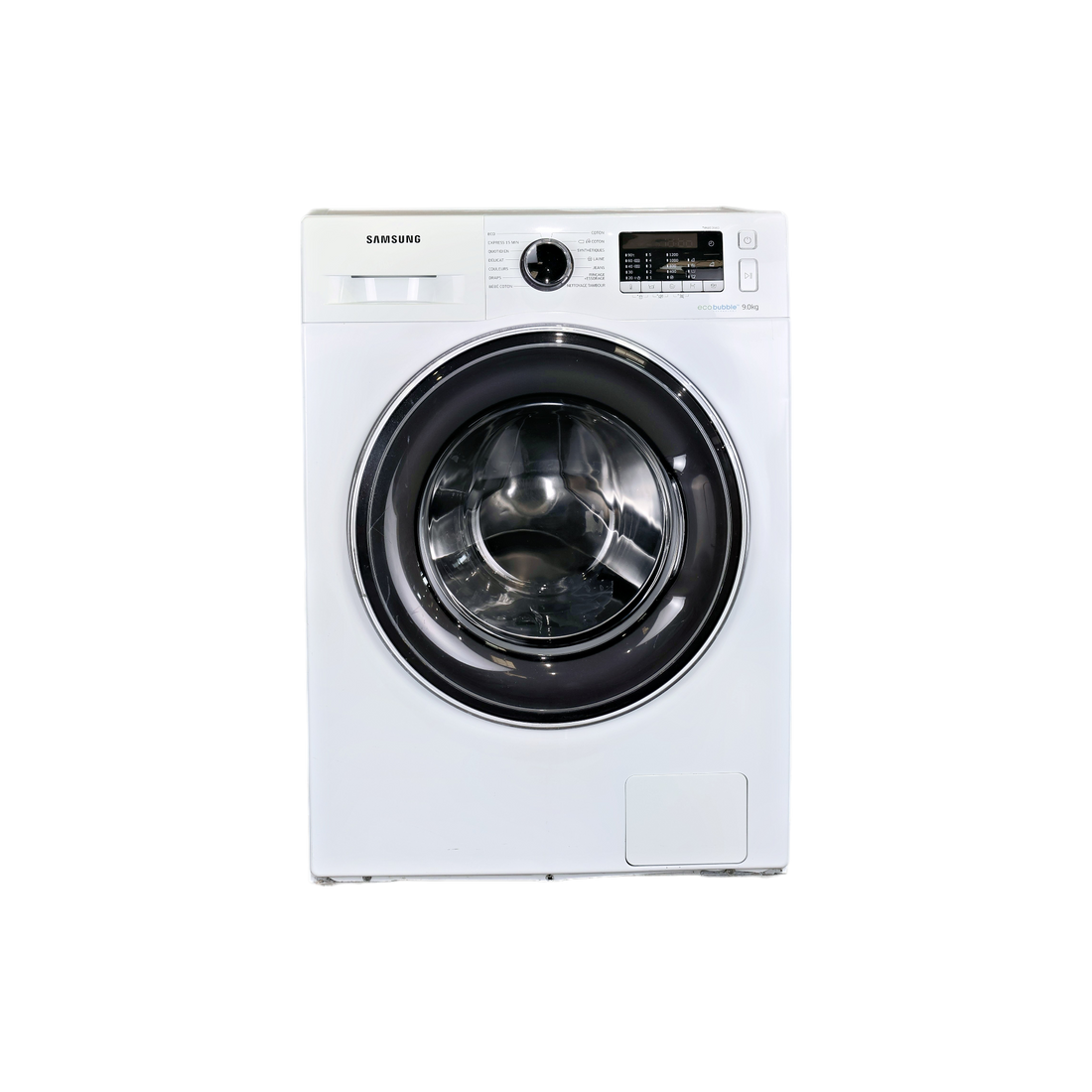 Lave-Linge Hublot 9 kg Reconditionné SAMSUNG WW90J5355EW : vue de face