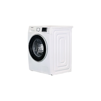Lave-Linge Hublot 8 kg Reconditionné SAMSUNG WF80F5EBW4W : vue du côté gauche