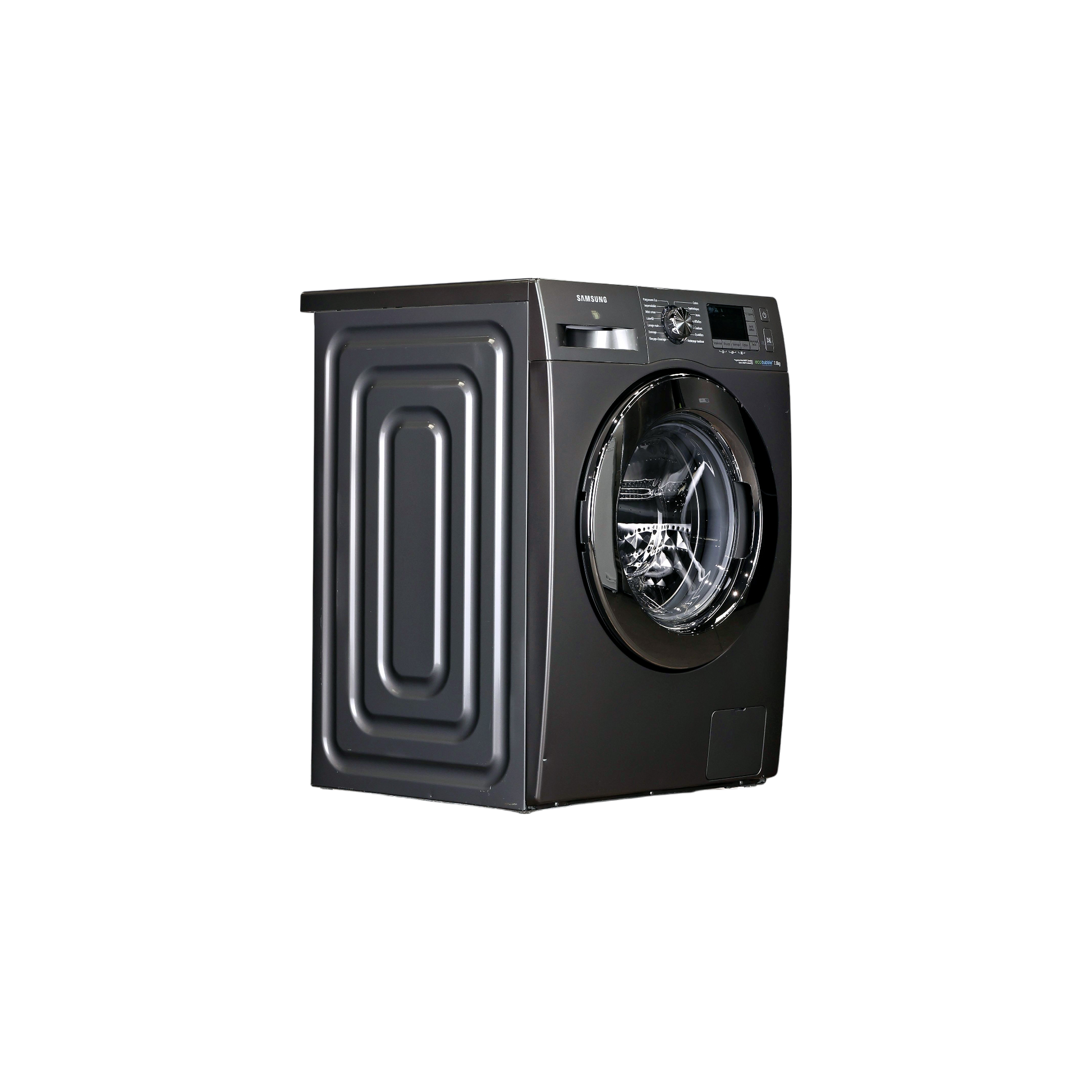 Lave-Linge Hublot 7 kg Reconditionné SAMSUNG WF70F5E5W4X : vue du côté droit
