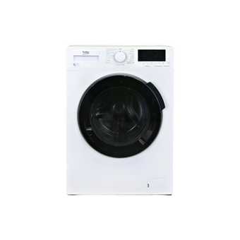 Lave-Linge Sechant 8 kg Reconditionné BEKO HTE8613YBST : vue de face