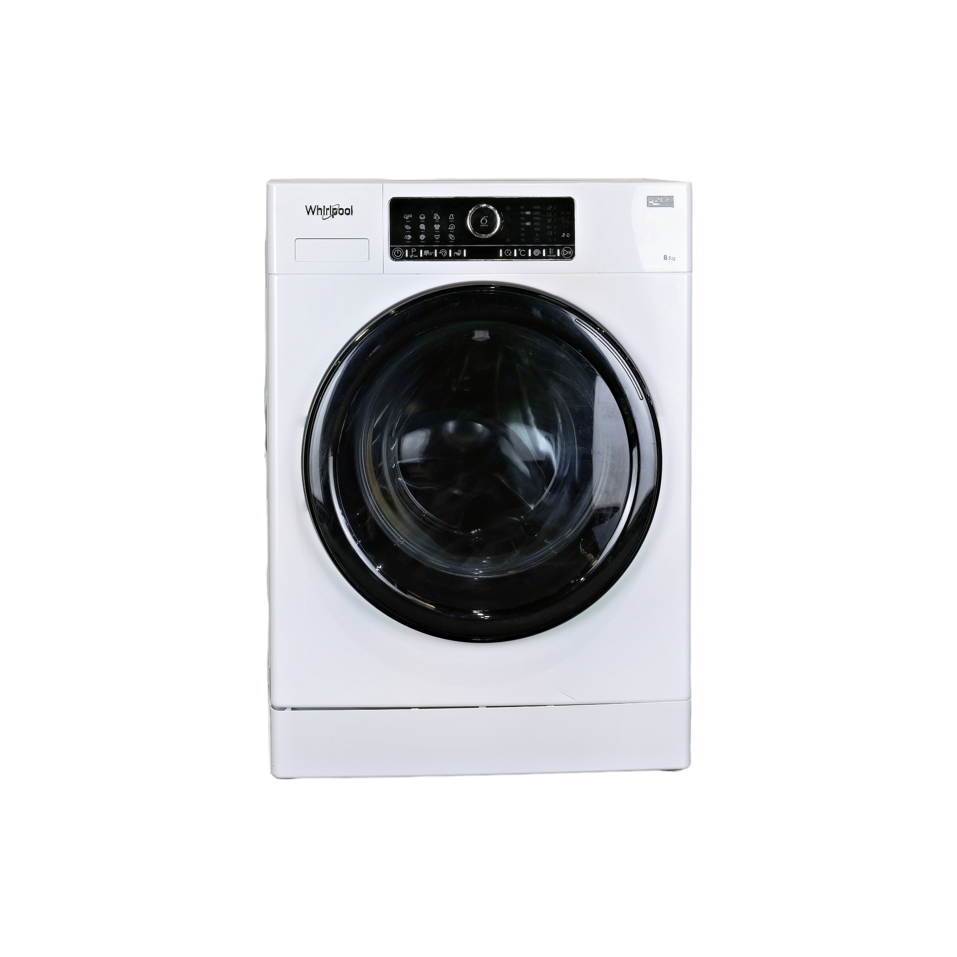 Lave-Linge Hublot 8 kg Reconditionné WHIRLPOOL FSCR80430 : vue de face