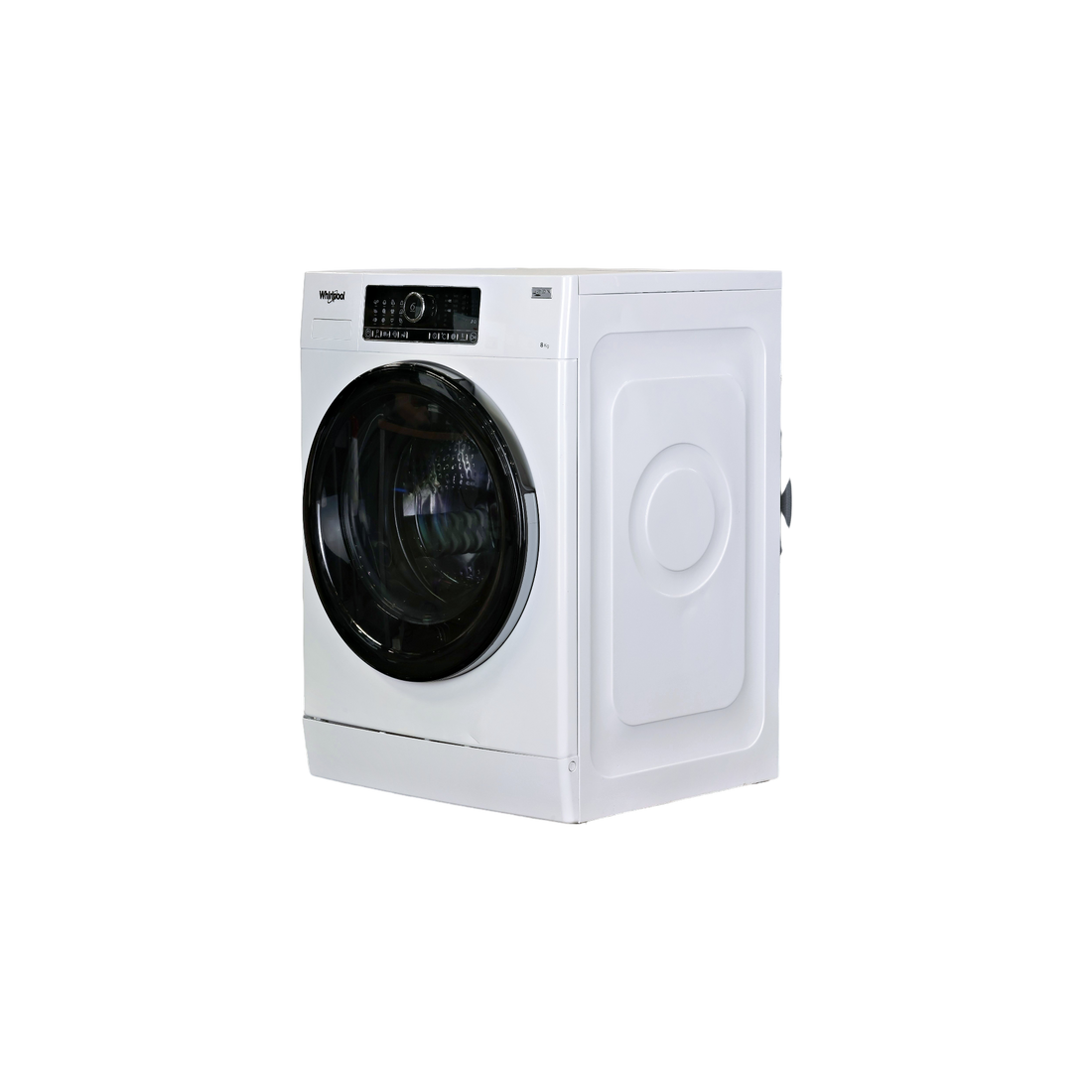 Lave-Linge Hublot 8 kg Reconditionné WHIRLPOOL FSCR80430 : vue du côté gauche