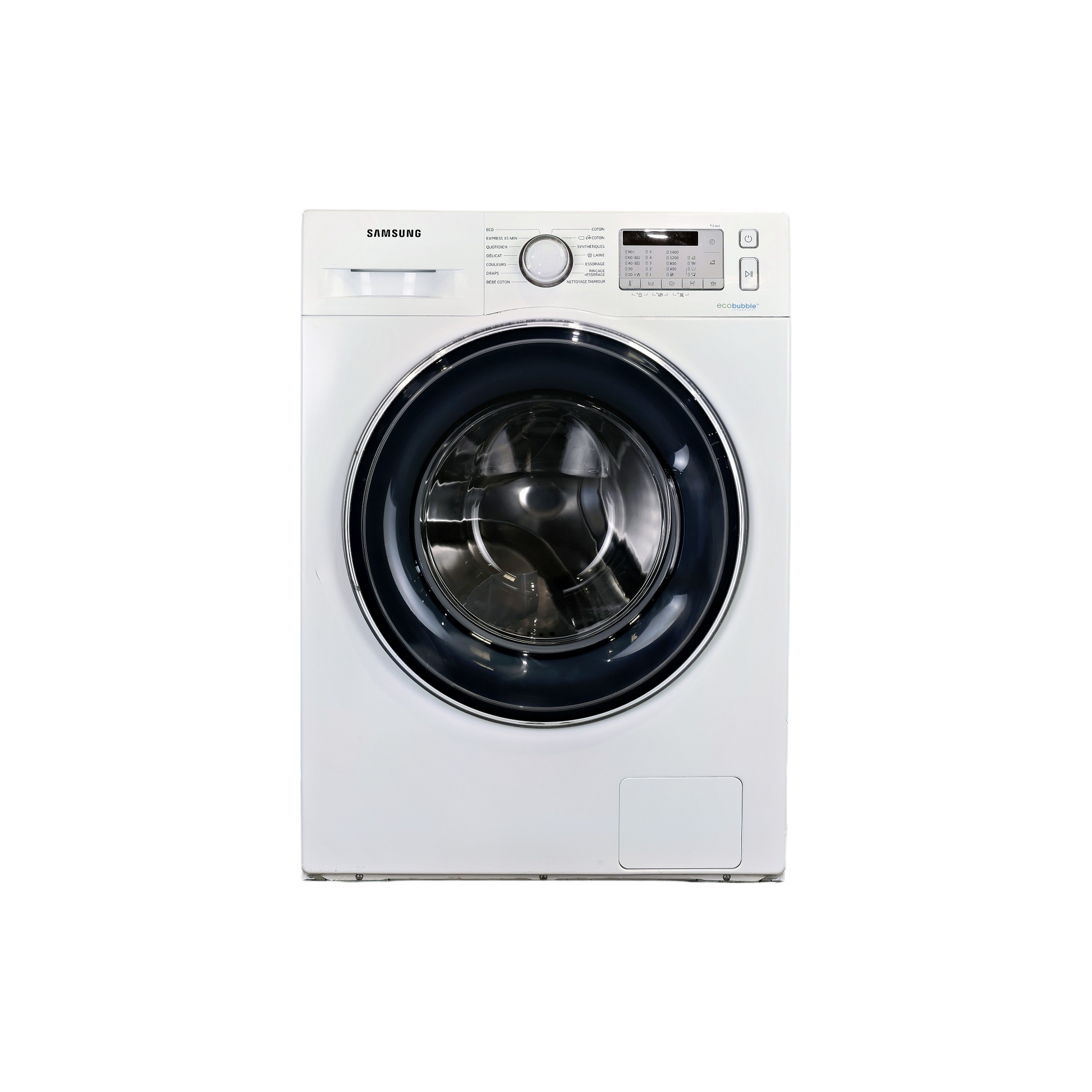 Lave-Linge Hublot 7 kg Reconditionné SAMSUNG WW70J5555FW : vue de face