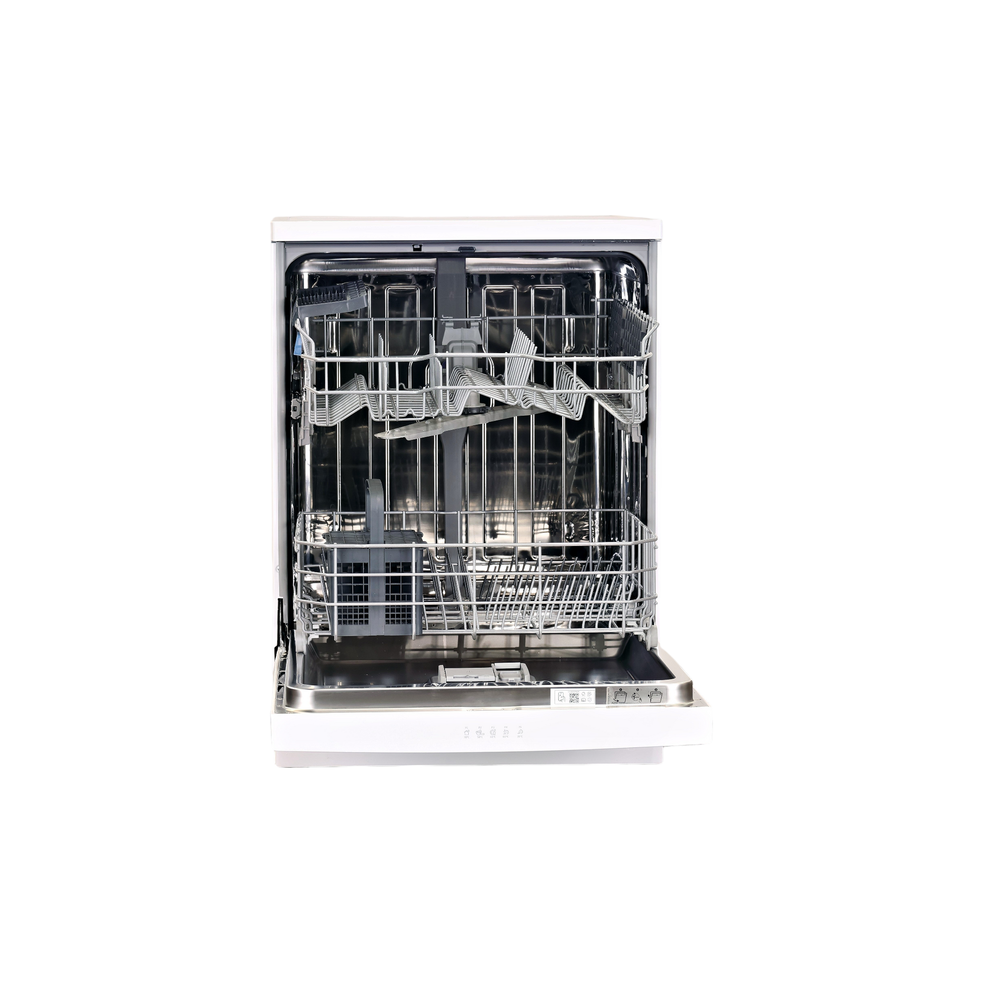 Lave-Vaisselle Pose Libre 14 Cvts Reconditionné BEKO BDFN15D431W : vue de l'intérieur