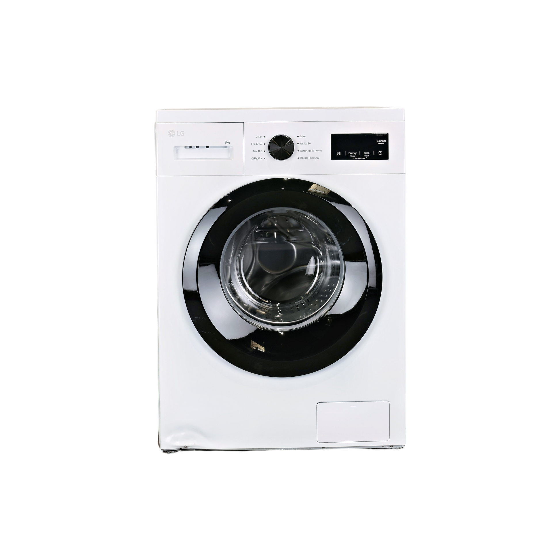 Lave-Linge Hublot 8 kg Reconditionné LG F84N15WHSB : vue de face