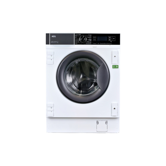 Lave-Linge Hublot 8 kg Reconditionné AEG LFR8W8140BI : vue de face