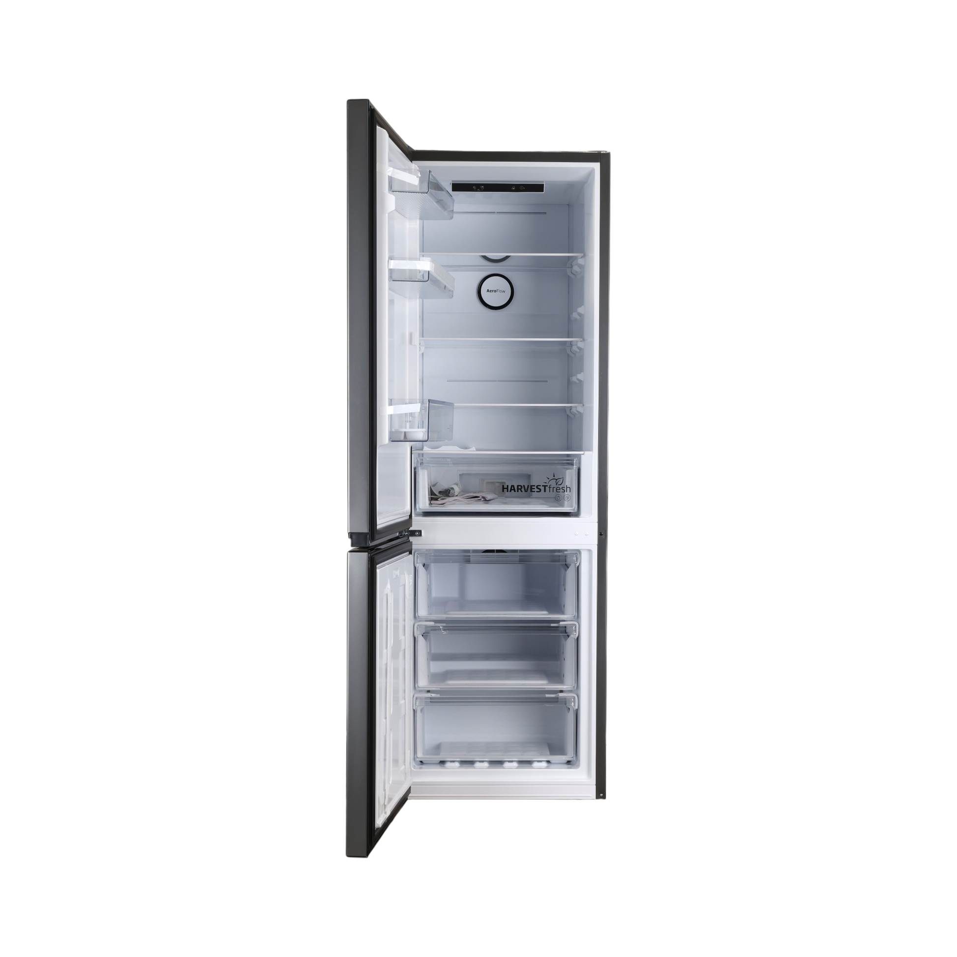 Réfrigérateur Avec Congélateur 301 L Reconditionné BEKO B5RCNA346HG : vue de l'intérieur