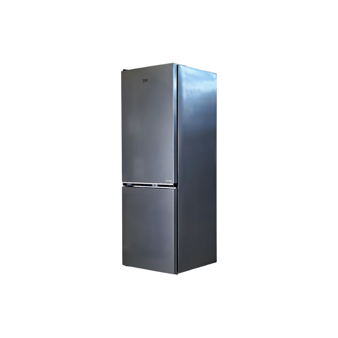 Réfrigérateur Avec Congélateur 301 L Reconditionné BEKO B5RCNA346HG : vue du côté gauche