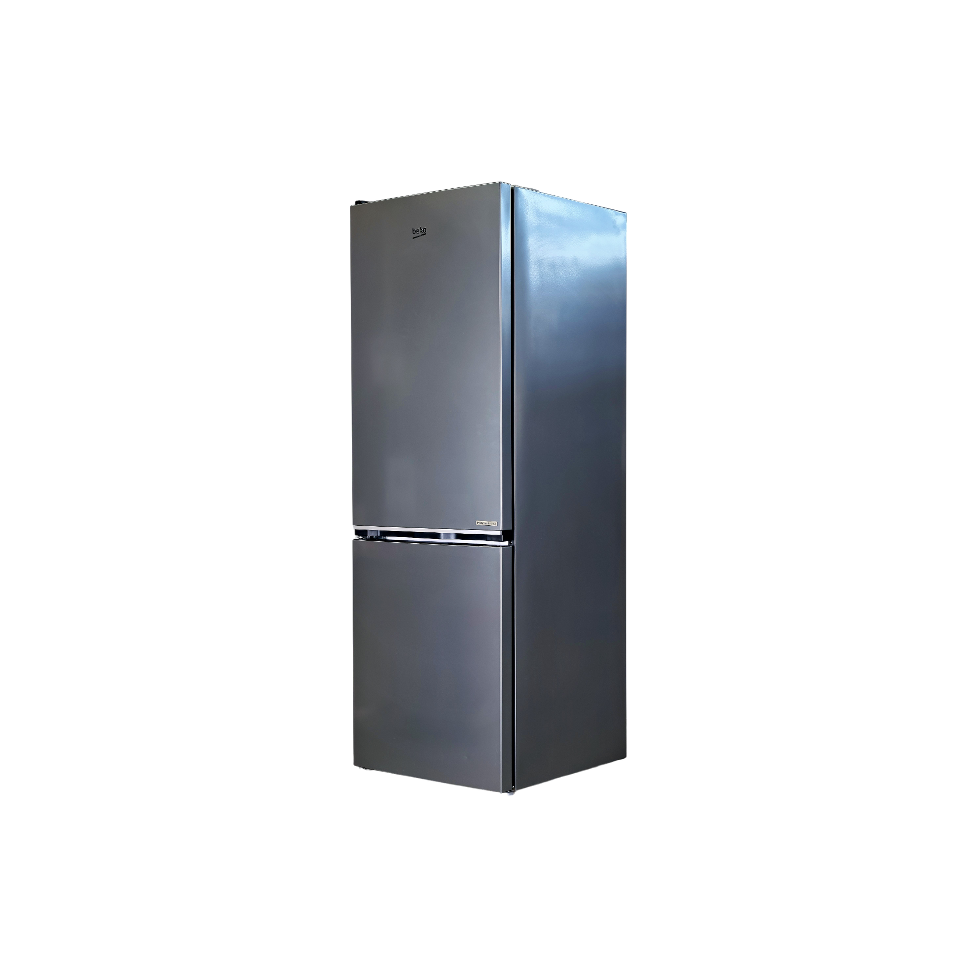 Réfrigérateur Avec Congélateur 301 L Reconditionné BEKO B5RCNA346HG : vue du côté gauche