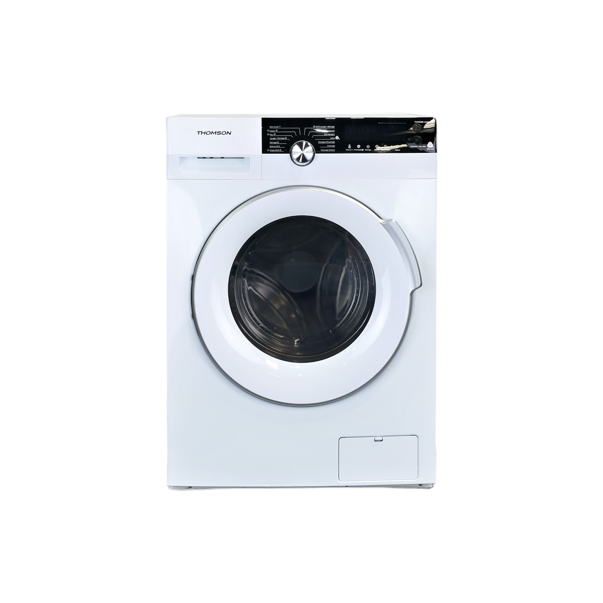 Lave-Linge Sechant 8 kg Reconditionné THOMSON THWD86140WH2 : vue de face