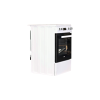 Cuisinière Vitrocéramique 60 L Reconditionné BEKO FSE57302GWC : vue du côté droit