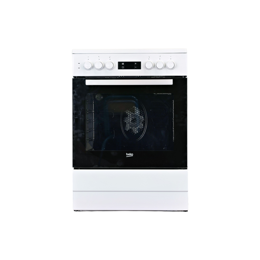 Cuisinière Vitrocéramique  Reconditionné BEKO FSE67300WCS : vue de face