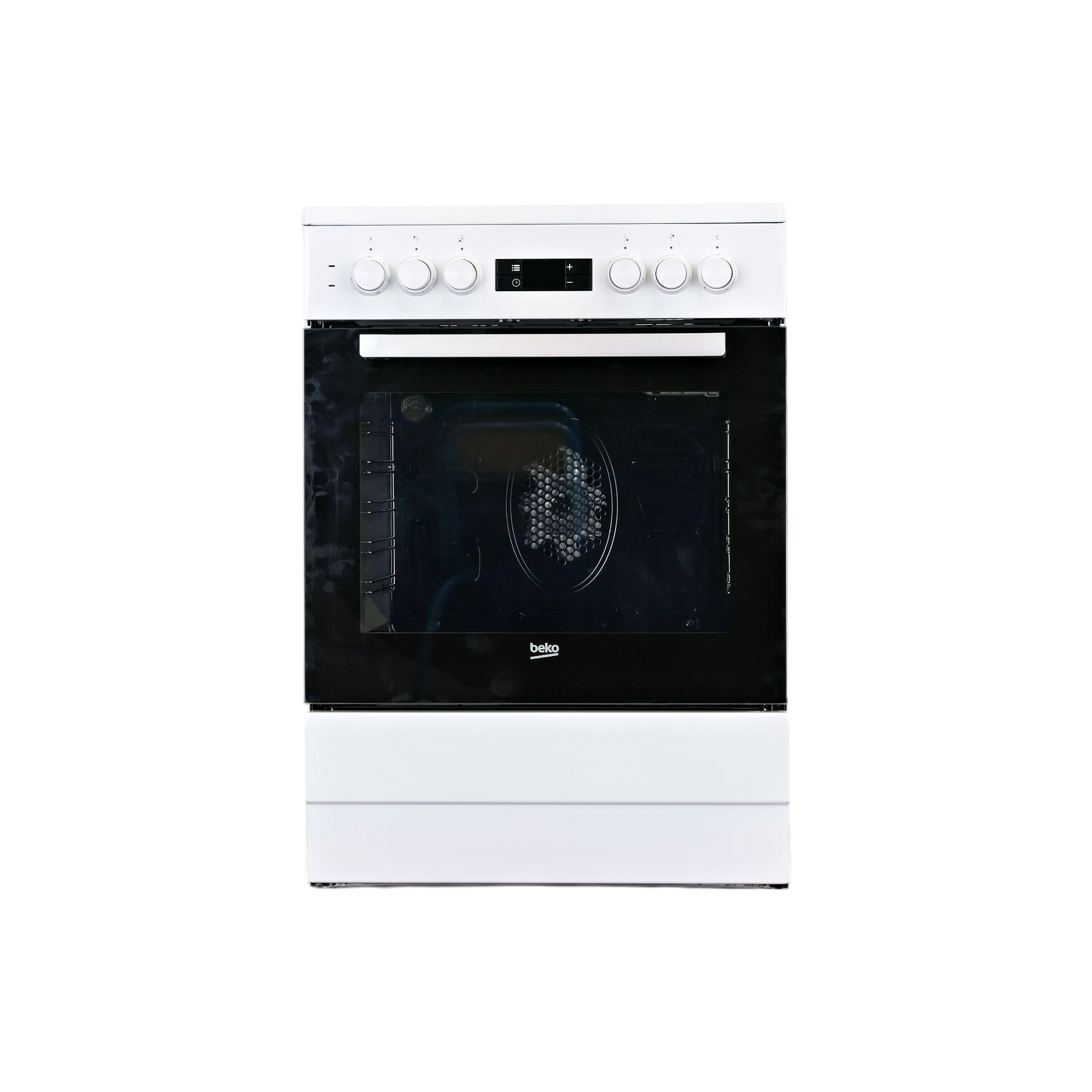 Cuisinière Vitrocéramique  Reconditionné BEKO FSE67300WCS : vue de face