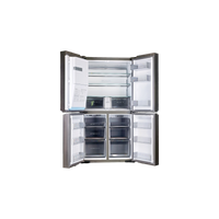 Réfrigérateur Multi-Portes 601 L Reconditionné HAIER HCR7918EIMP : vue de l'intérieur