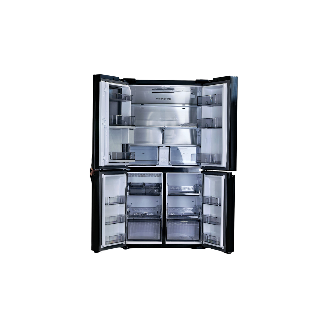 Réfrigérateur Multi-Portes 647 L Reconditionné SAMSUNG RF65A967ESG : vue de l'intérieur