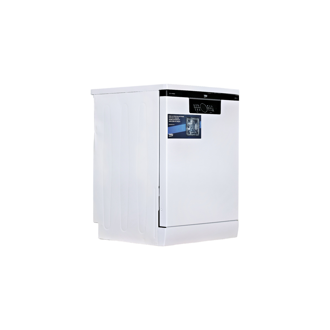 Lave-Vaisselle Pose Libre 14 Cvts Reconditionné BEKO BDFN26440WC : vue du côté droit