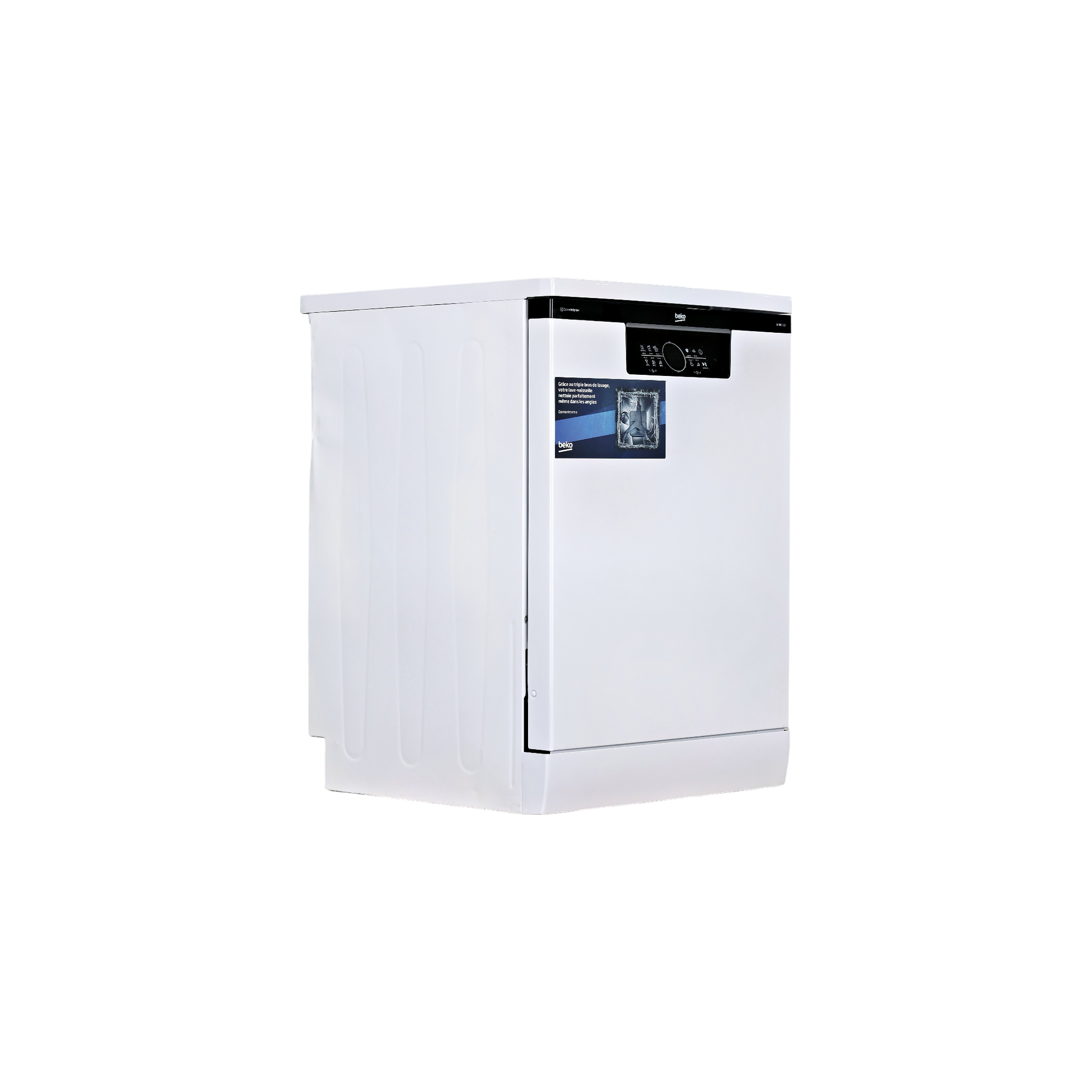 Lave-Vaisselle Pose Libre 14 Cvts Reconditionné BEKO BDFN26440WC : vue du côté droit