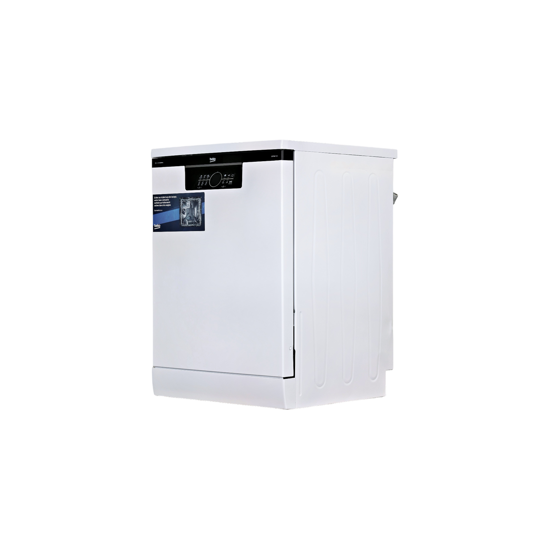 Lave-Vaisselle Pose Libre 14 Cvts Reconditionné BEKO BDFN26440WC : vue du côté gauche
