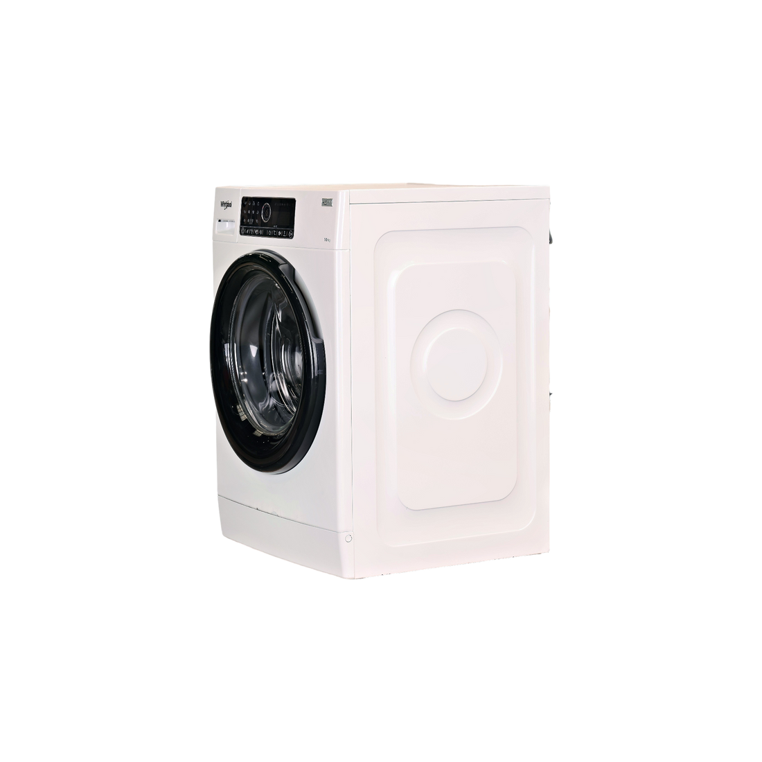 Lave-Linge Hublot 10 kg Reconditionné WHIRLPOOL ZENDOSE10 : vue du côté gauche