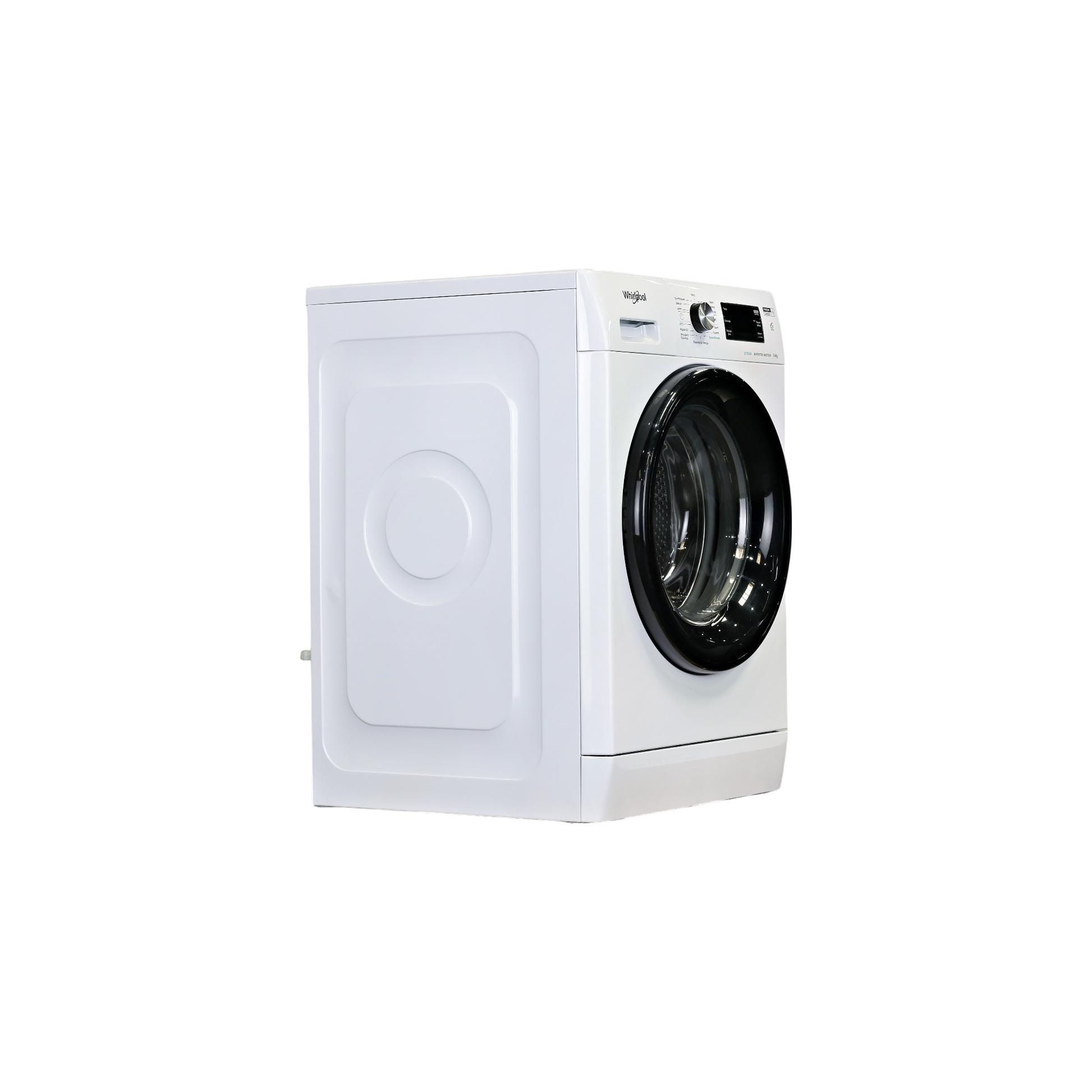 Lave-Linge Hublot 9 kg Reconditionné WHIRLPOOL FFBP9469BVFR : vue du côté droit